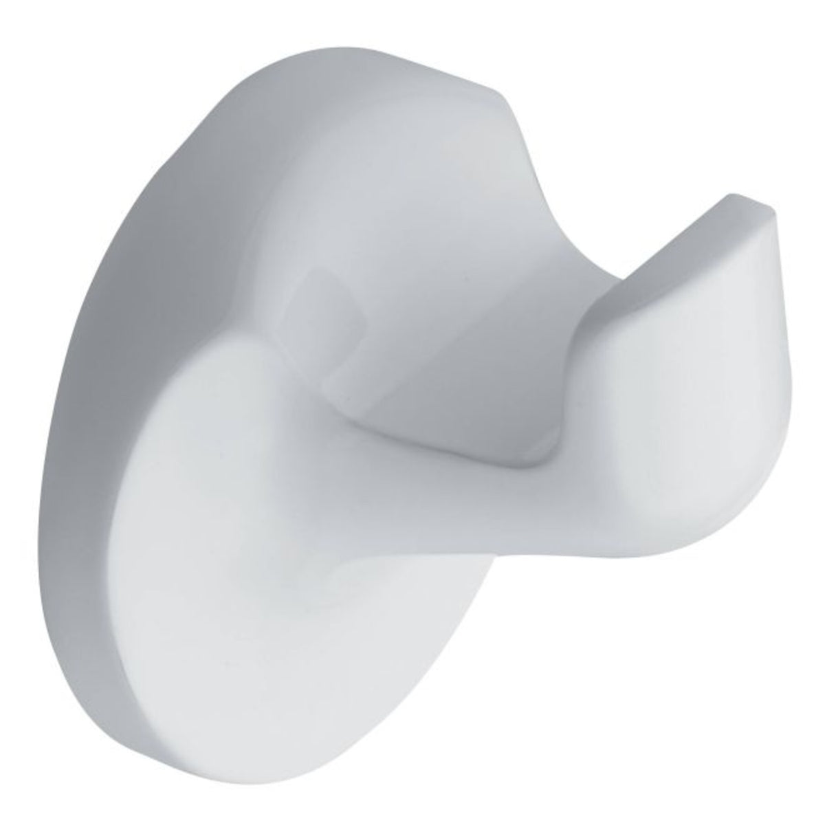 Moen 5802W Aspen Single Robe Hook, Glacier White