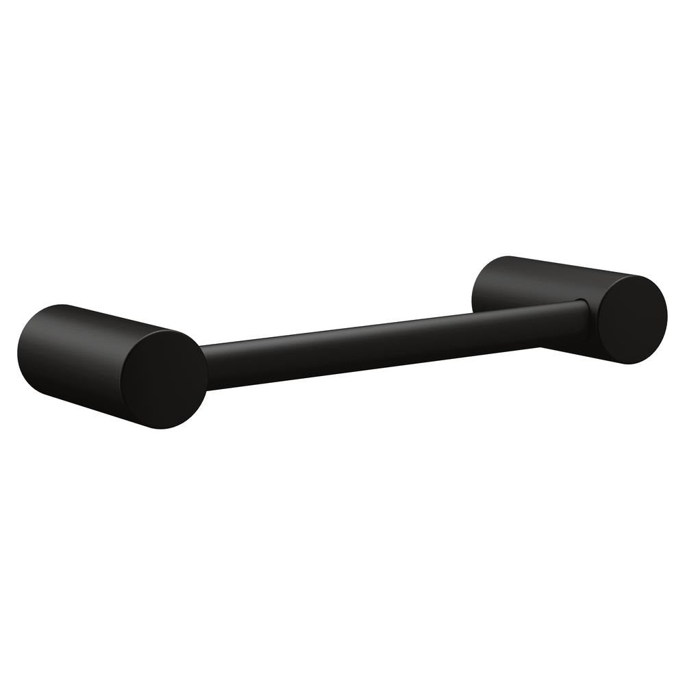 Moen YB0486BL Align Hand Towel Bar, 9", Black