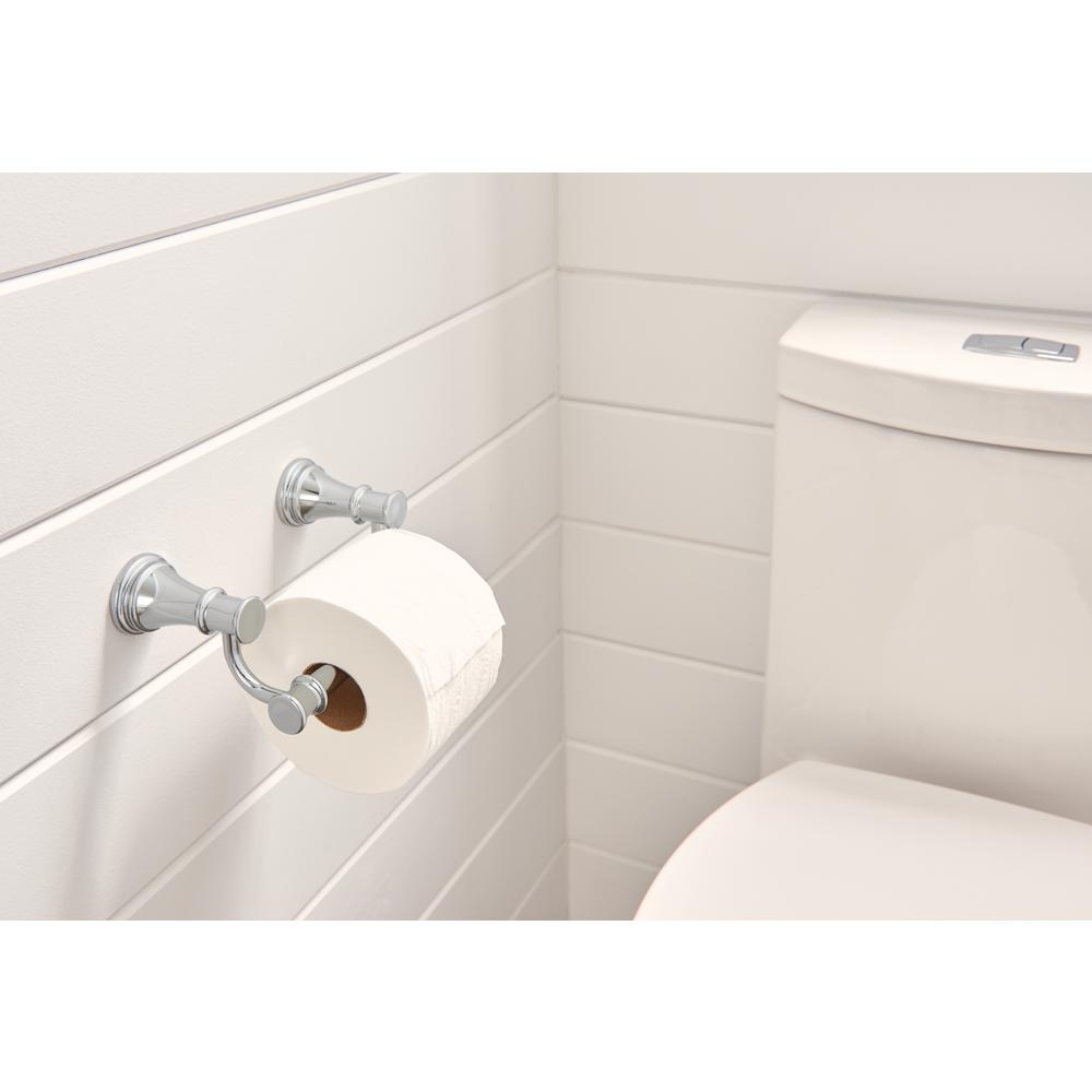 Moen YB6408BN Belfield Pivoting Toilet Paper Holder, Brushed Nickel