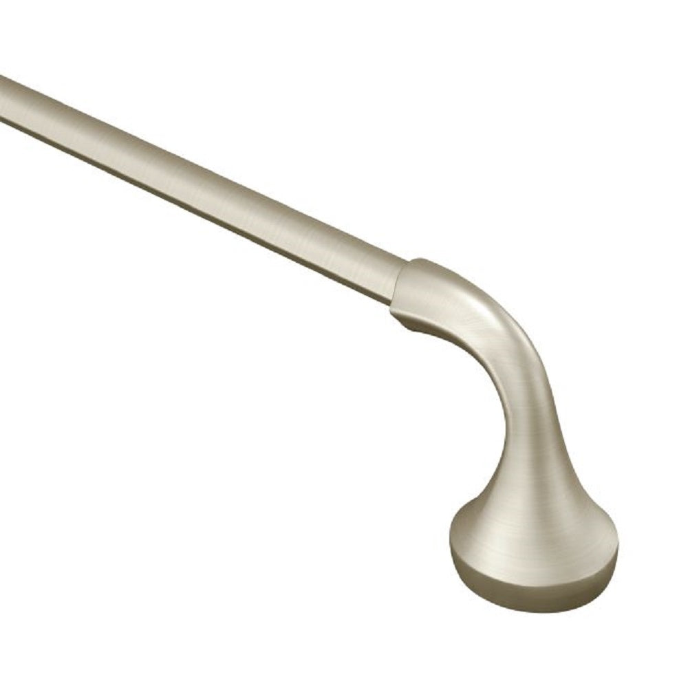 Moen YB2818BN Eva Towel Bar, Brushed Nickel, 18"