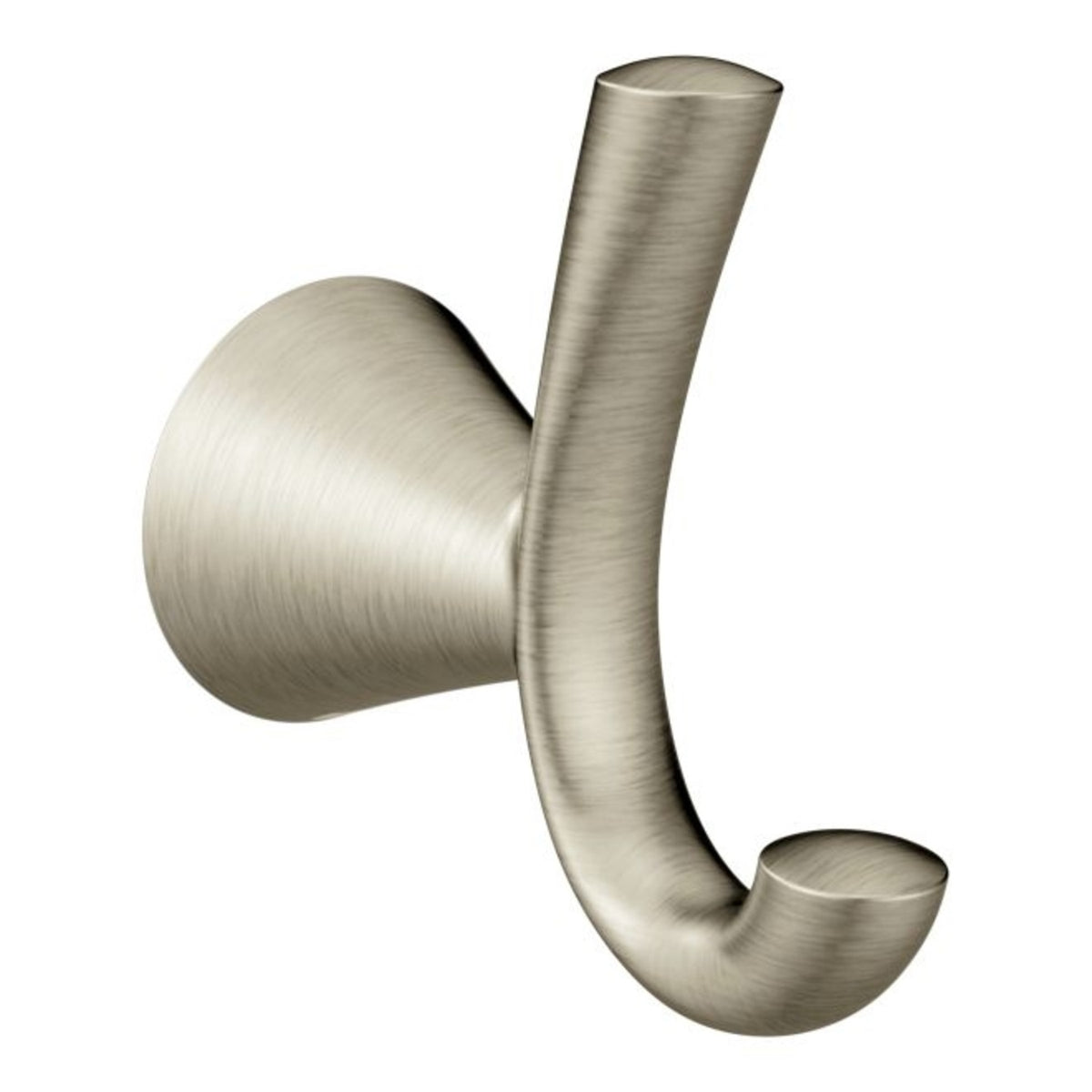Moen YB2303BN Glyde Double Robe Hook, Brushed Nickel