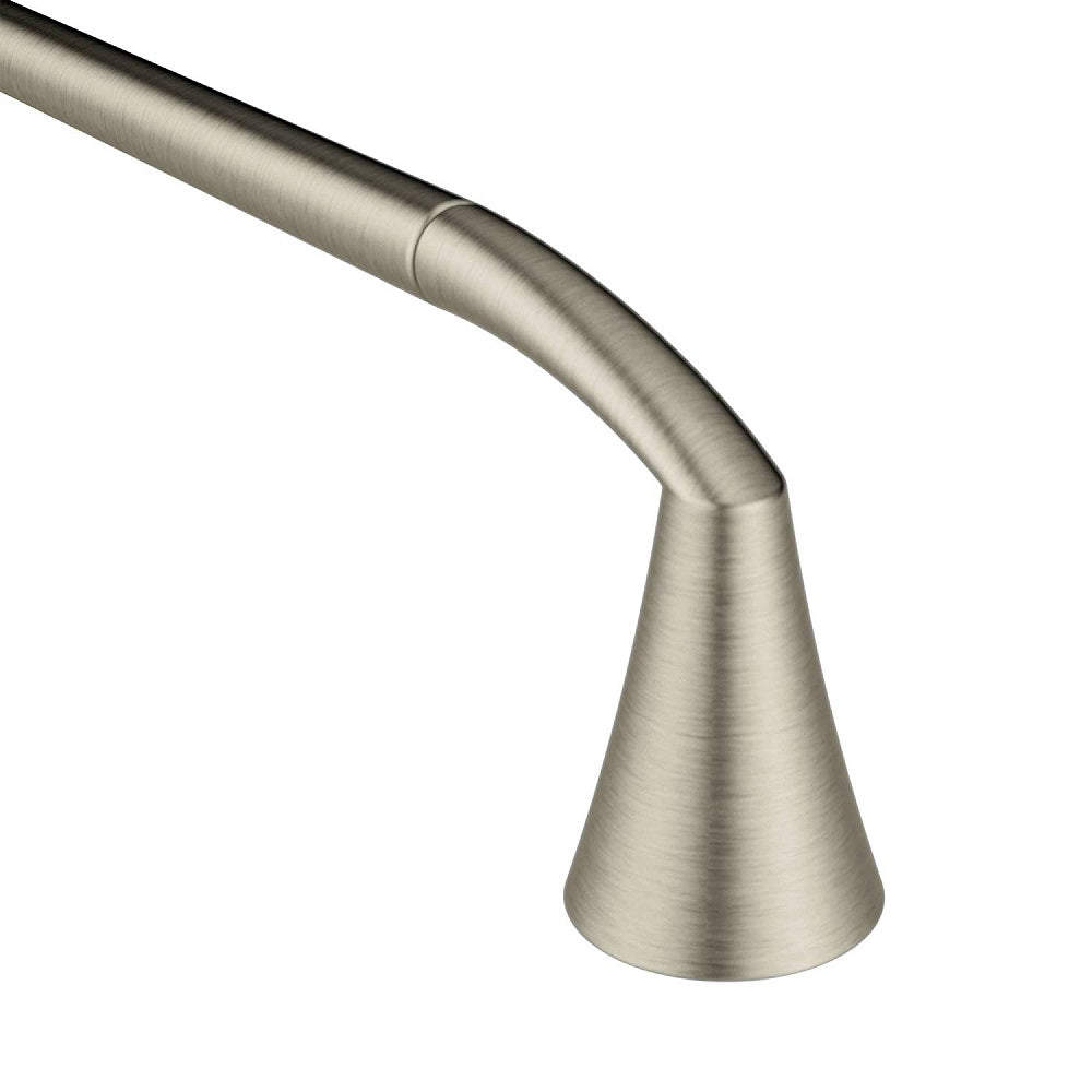 Moen YB2318BN Glyde Towel Bar, 18", Brushed Nickel
