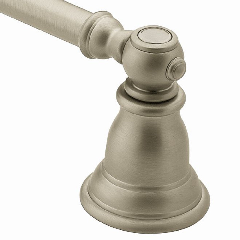 Moen YB5418BN Kingsley Towel Bar, Brushed Nickel, 18"