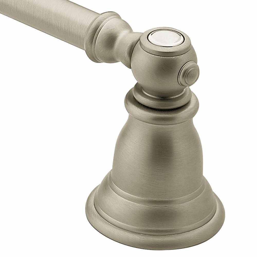 Moen YB5424BN Kingsley Towel Bar, 24", Brushed Nickel