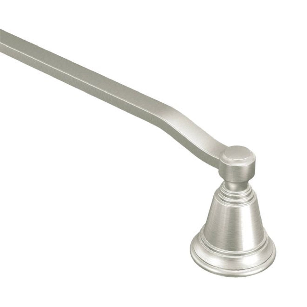 Moen YB8218BN Rothbury Towel Bar, Brushed Nickel, 18"