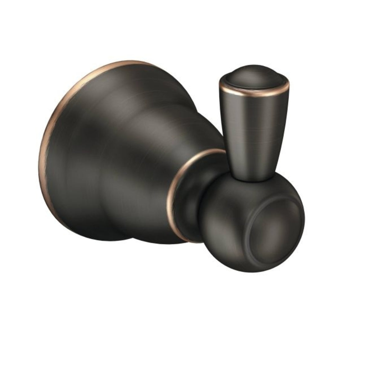 Moen YB1003BRB Traditional Single Robe Hook, Mediterranean Bronze