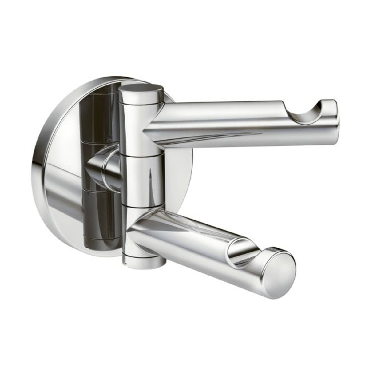 Moen YB0402CH Align Swiveling Double Robe Hook, Bright Chrome