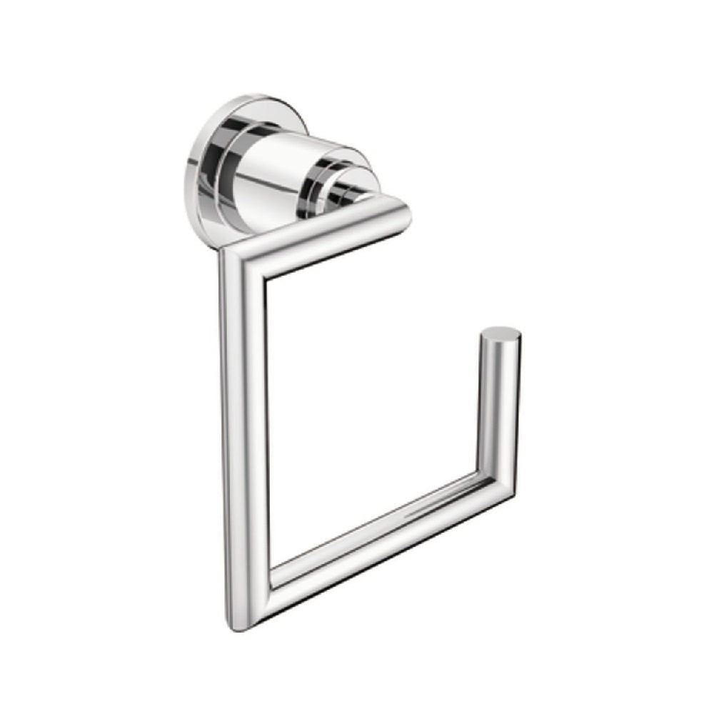 Moen YB0886CH Arris Towel Ring, Bright Chrome