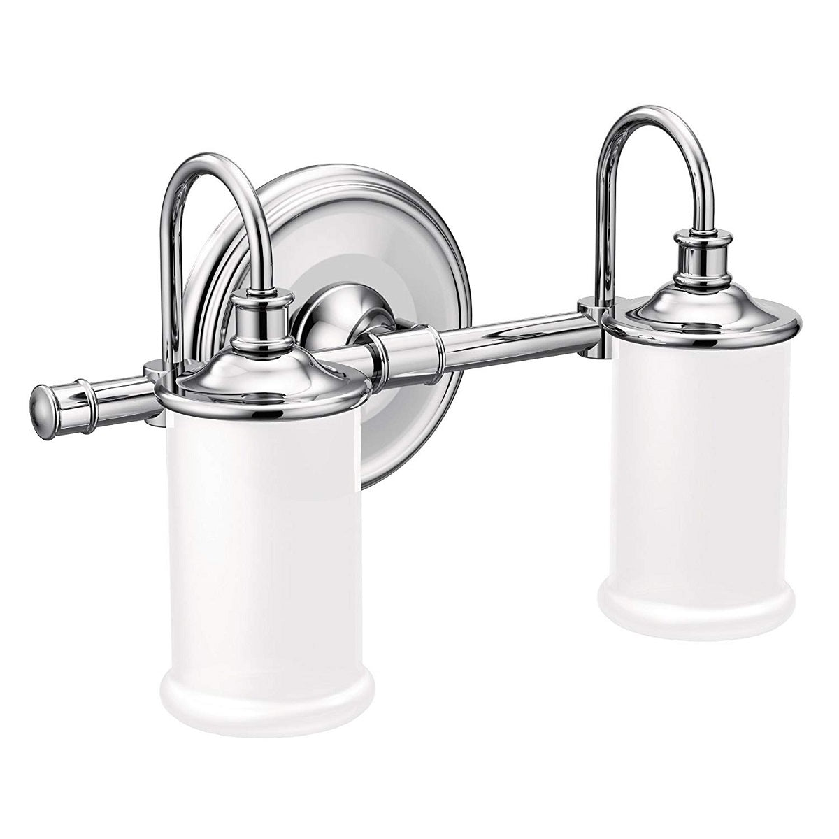 Moen YB6462CH Belfield Double Bathroom Vanity Light, Bright Chrome