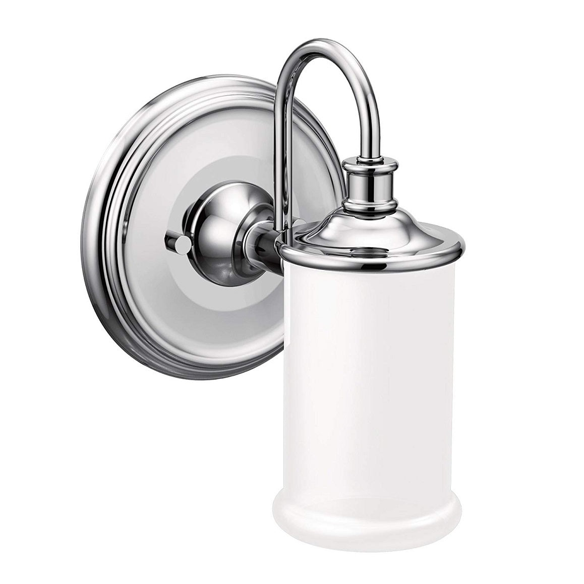 Moen YB6461CH Belfield Single Bathroom Vanity Light, Bright Chrome