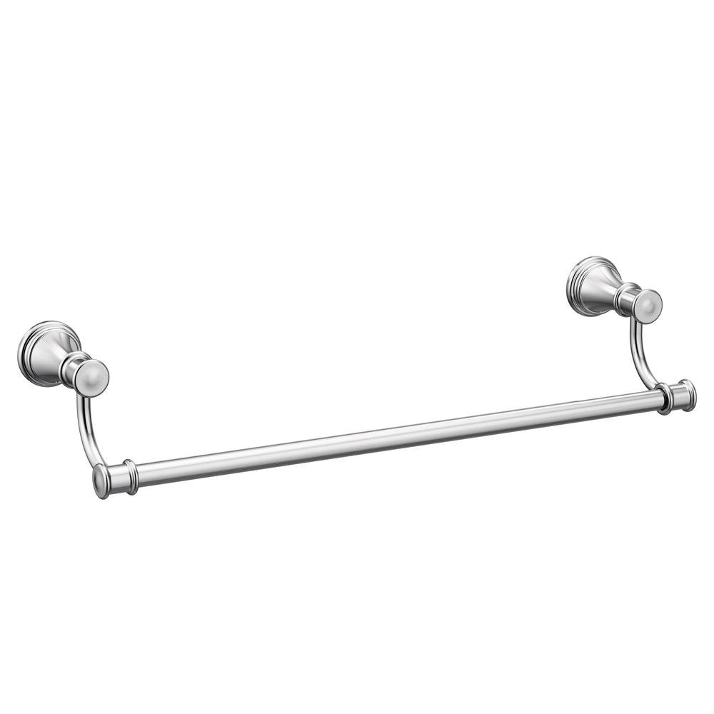 Moen YB6418CH Belfield Towel Bar, 18", Bright Chrome