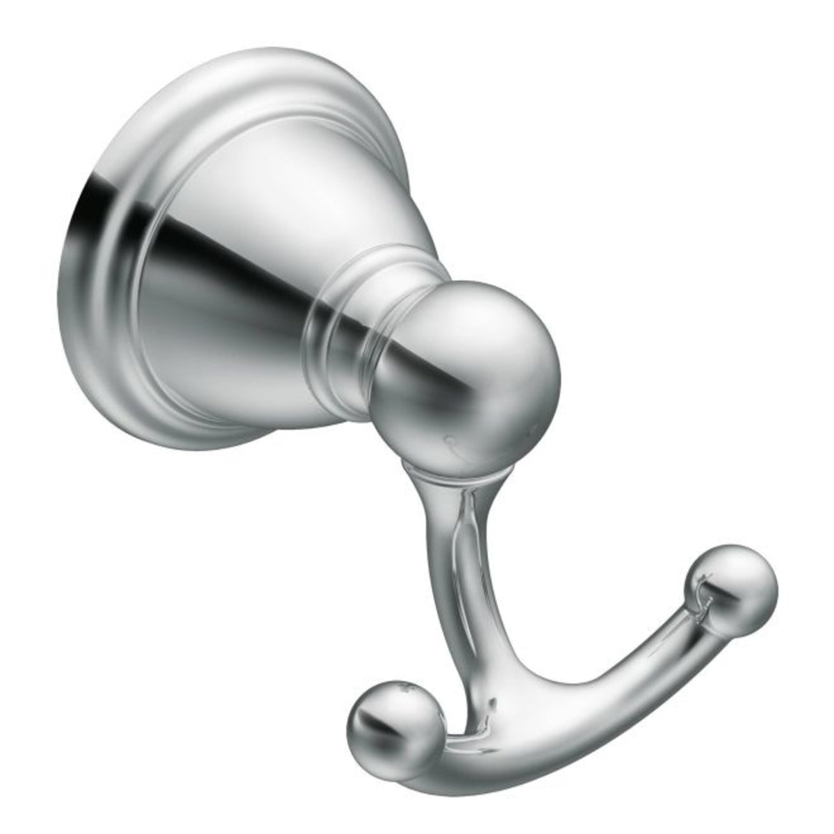 Moen YB2203CH Brantford Double Robe Hook, Bright Chrome