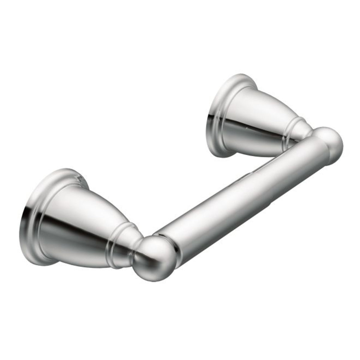 Moen YB2208CH Brantford Spring Loaded Paper Holder, Bright Chrome