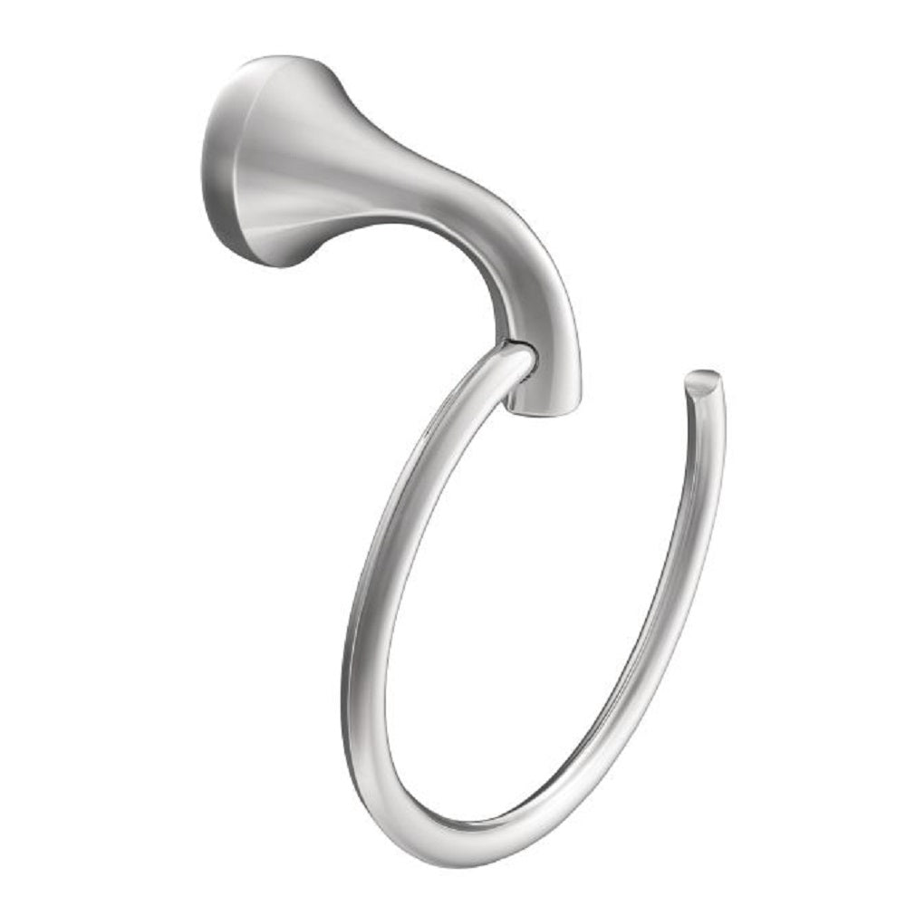 Moen YB2886CH Eva Towel Ring, Bright Chrome