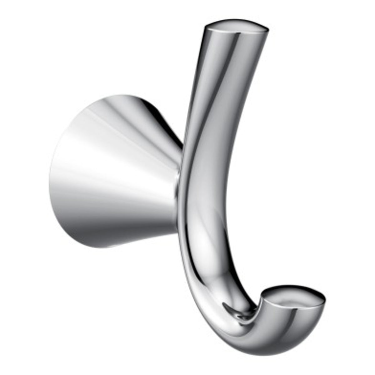 Moen YB2303CH Glyde Double Robe Hook, Bright Chrome