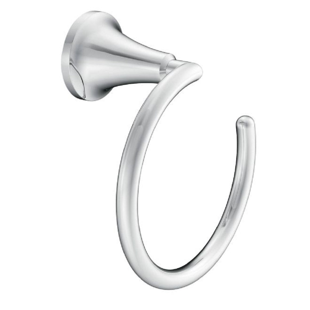 Moen YB5886CH Icon Towel Ring, Bright Chrome