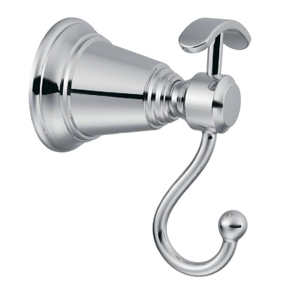 Moen YB8203CH Rothbury Double Robe Hook, Bright Chrome