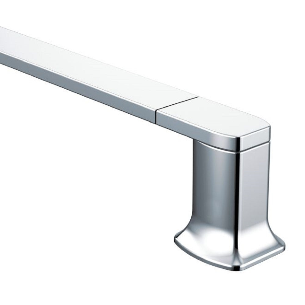 Moen YB5018CH Via Towel Bar, Bright Chrome, 18"