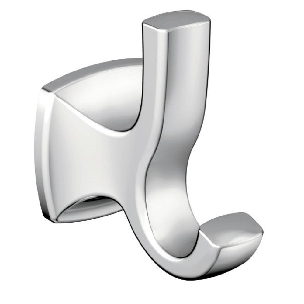 Moen YB5103CH Voss Double Robe Hook, Bright Chrome