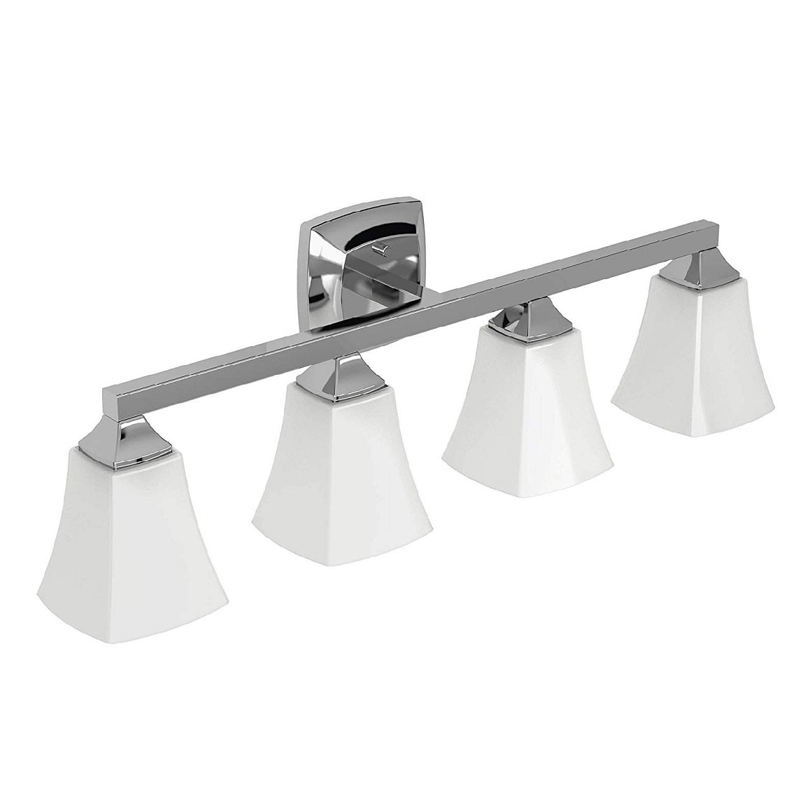 Moen YB5164CH Voss Quadruple Bathroom Vanity Light, Bright Chrome