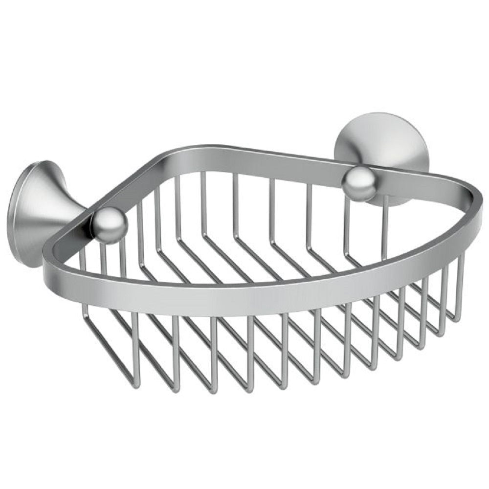 Moen YB5275CH Wynford Corner Shower Basket, Bright Chrome