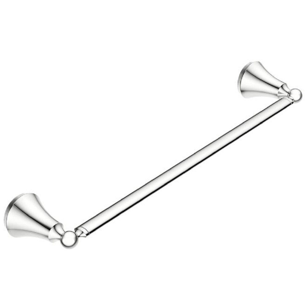 Moen YB5218CH Wynford Towel Bar, Bright Chrome, 18"