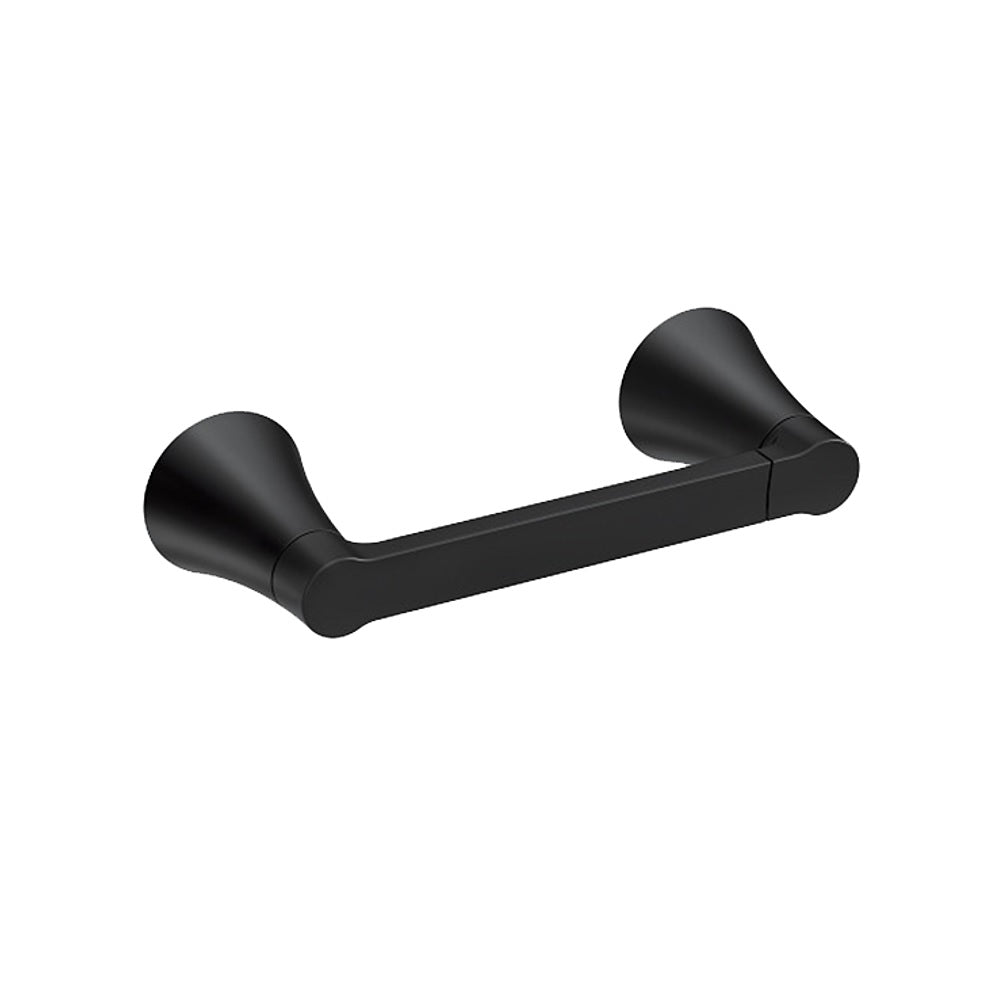 Moen Y0708BL Mikah Paper Holder, Zinc, Matte Black