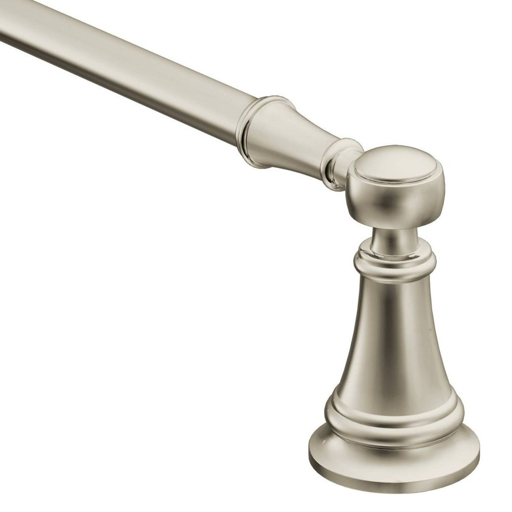 Moen YB8424NL Weymouth Towel Bar, 24", Polished Nickel