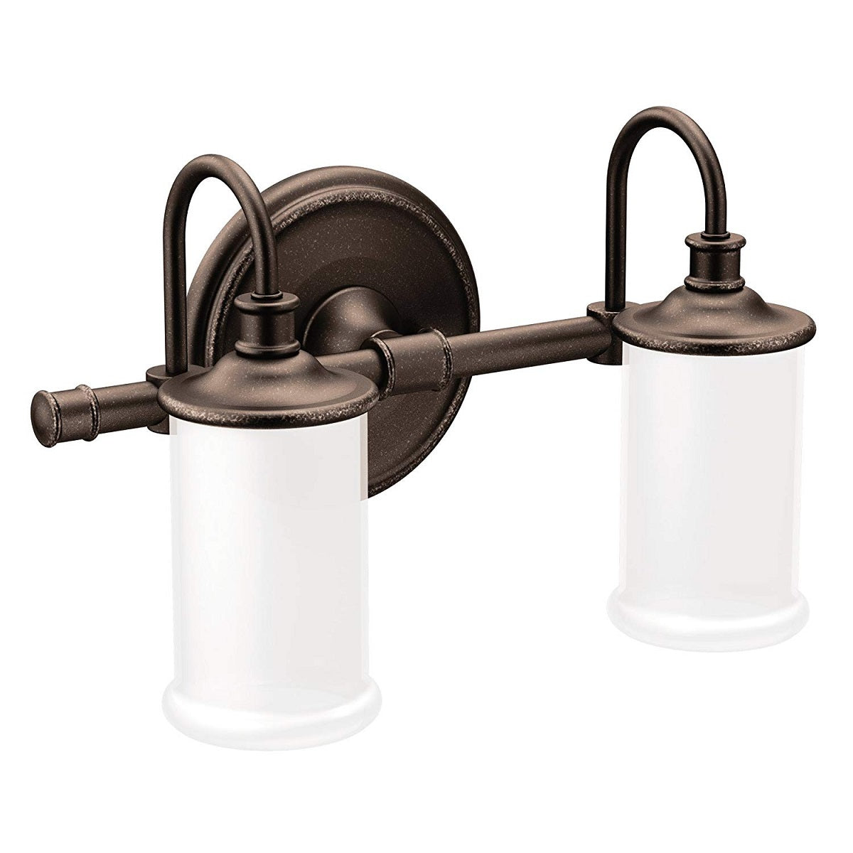 Moen YB6462ORB Belfield Double Bathroom Vanity Light, Oil Rubbed Bronze