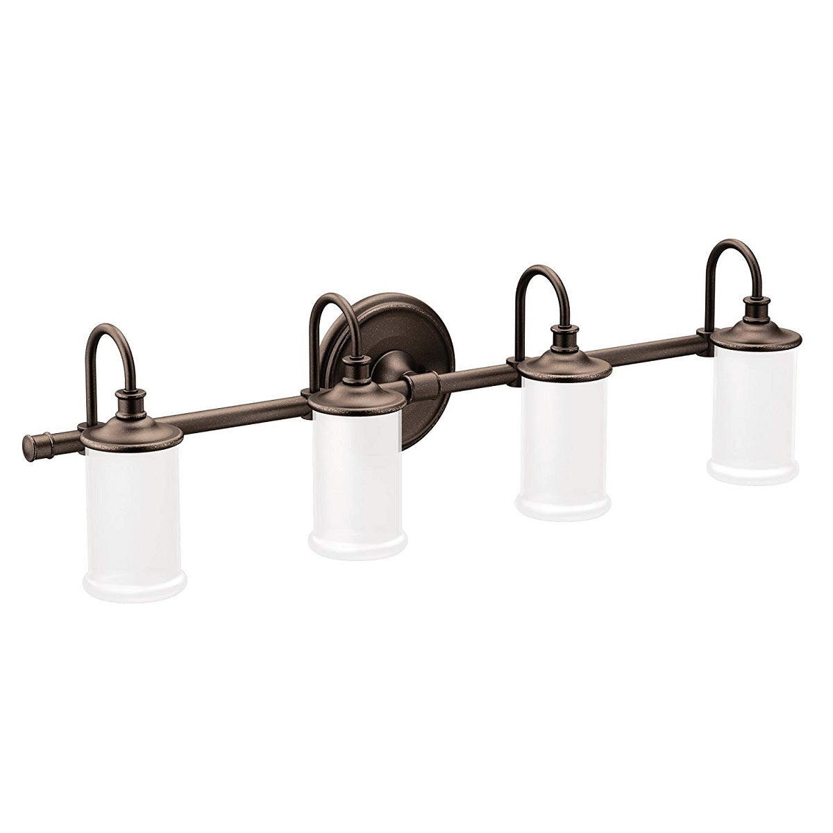 Moen YB6464ORB Belfield Quadruple Bathroom Vanity Light, Oil Rubbed Bronze
