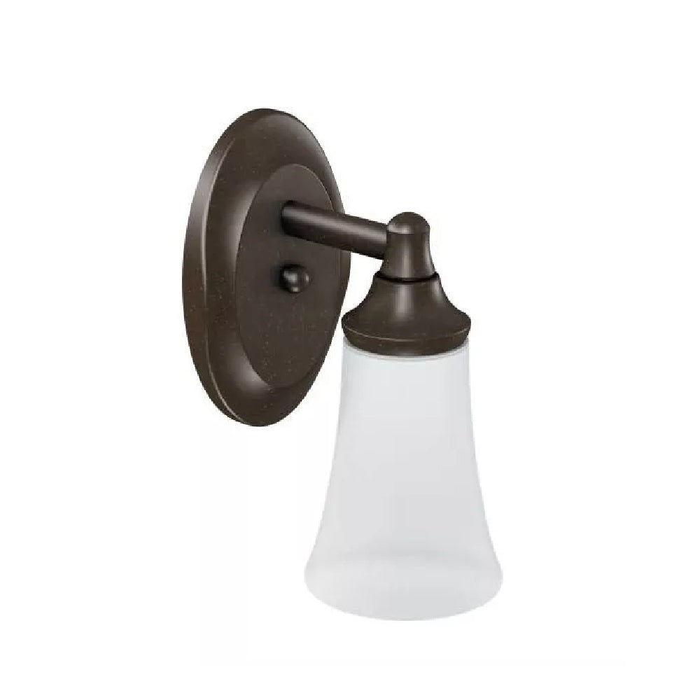 Moen YB2861ORB Eva Single Globe Bathroom Vanity Light, Oil Rubbed Bronze