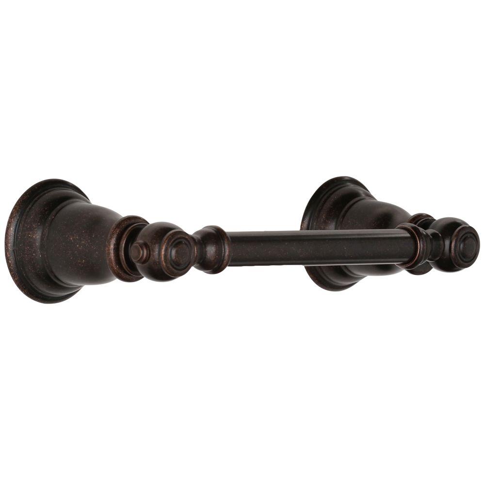 Moen YB5408ORB Kingsley Pivoting Toilet Paper Holder, Oil Rubbed Bronze