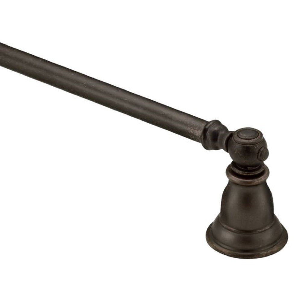 Moen YB5418ORB Kingsley Towel Bar, Oil Rubbed Bronze, 18"