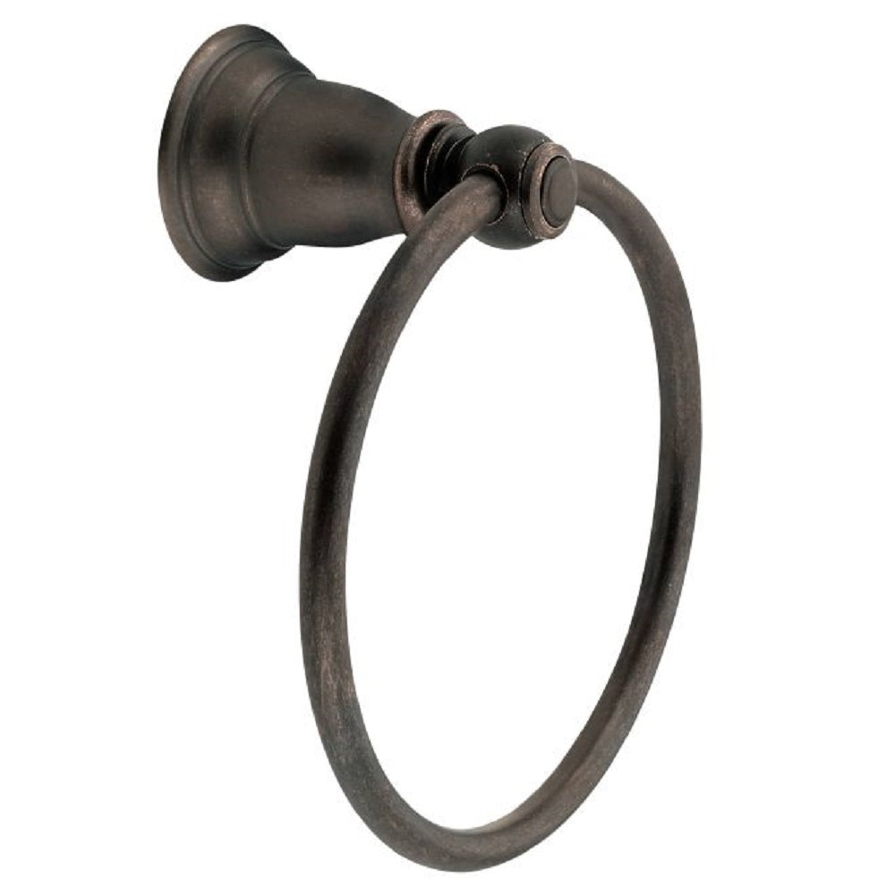Moen YB5486ORB Kingsley Towel Ring, Oil Rubbed Bronze