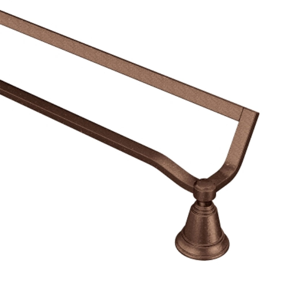 Moen YB8222ORB Rothbury Double Towel Bar, Oil Rubbed Bronze, 24"