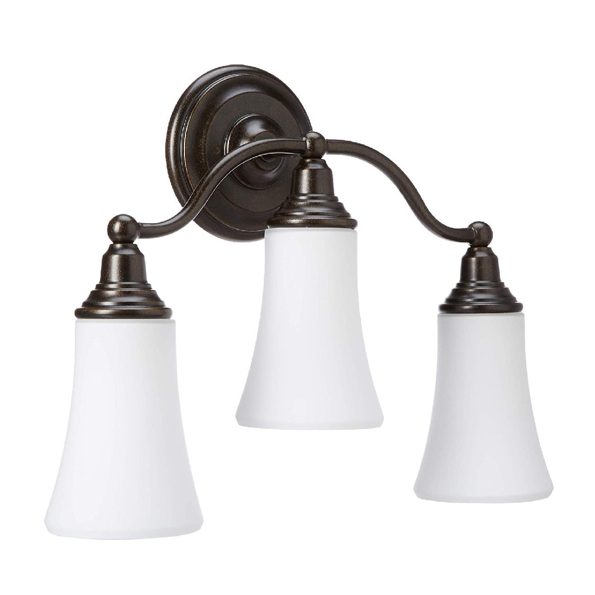 Moen YB8263ORB Rothbury Triple Bathroom Vanity Light, Oil Rubbed Bronze