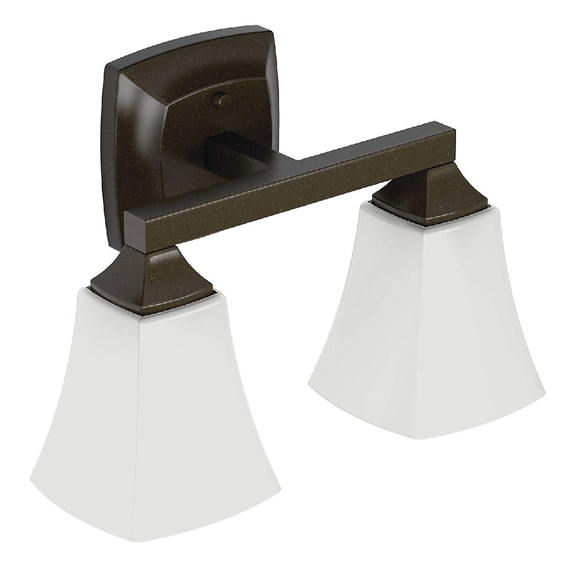 Moen YB5162ORB Voss Double Globe Bathroom Vanity Light, Oil Rubbed Bronze