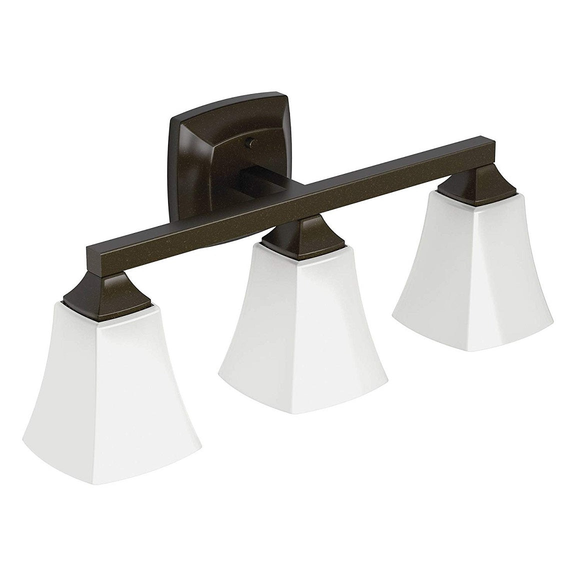Moen YB5163ORB Voss Triple Globe Bathroom Vanity Light, Oil Rubbed Bronze