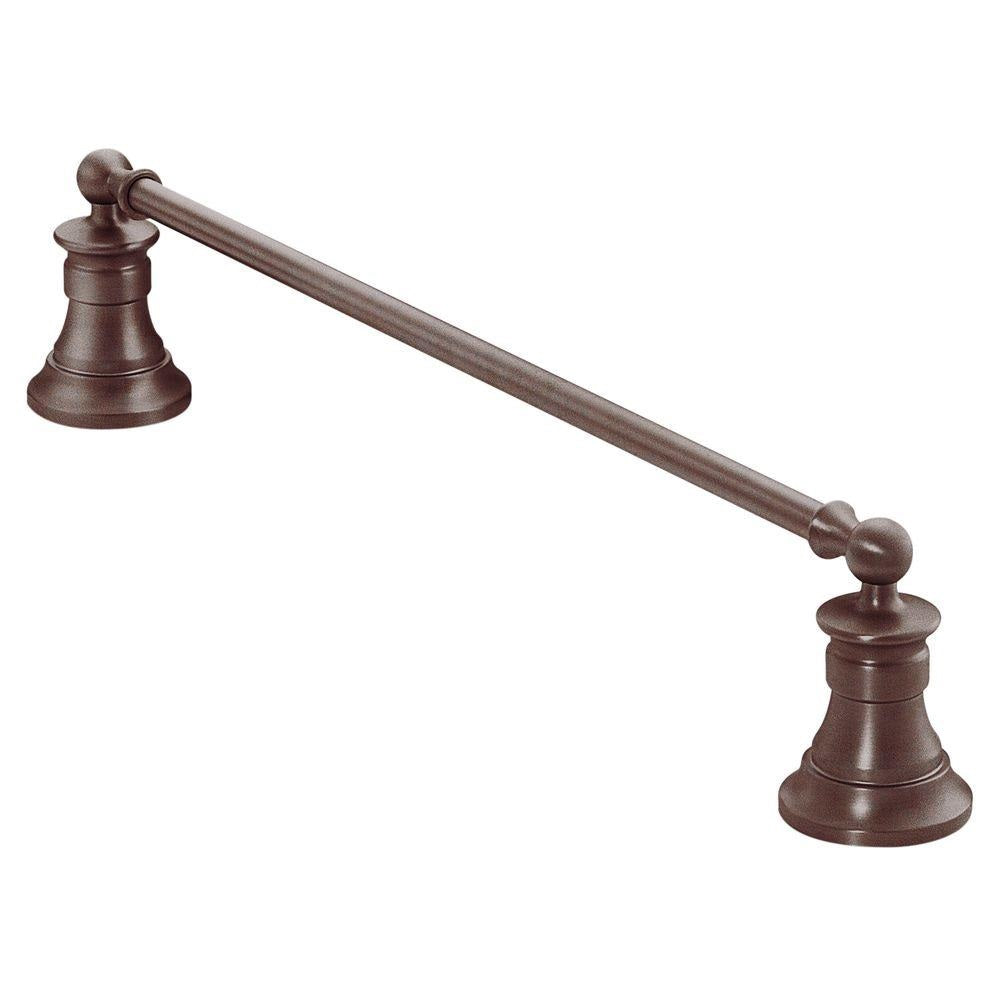 Moen YB9824ORB Waterhill Towel Bar, 24", Oil Rubbed Bronze