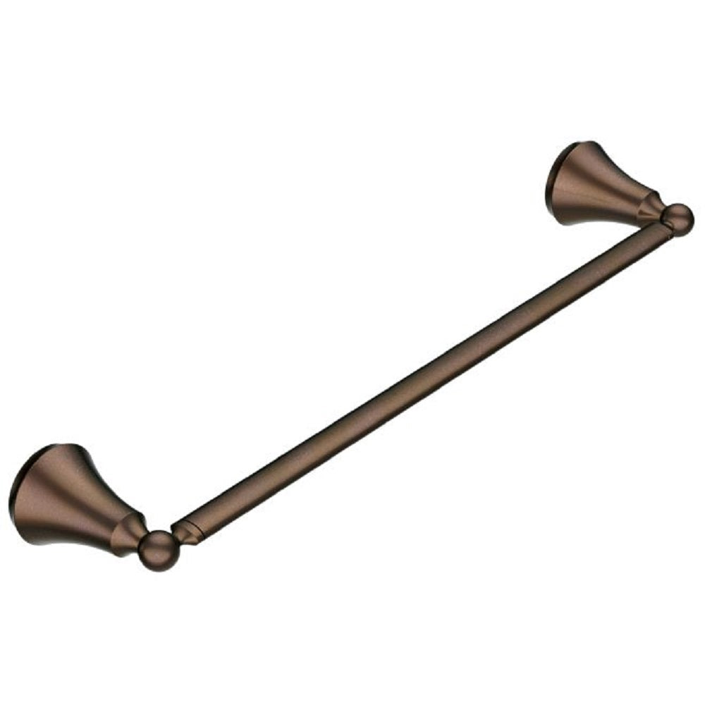 Moen YB5224ORB Wynford Towel Bar, Oil Rubbed Bronze, 24"