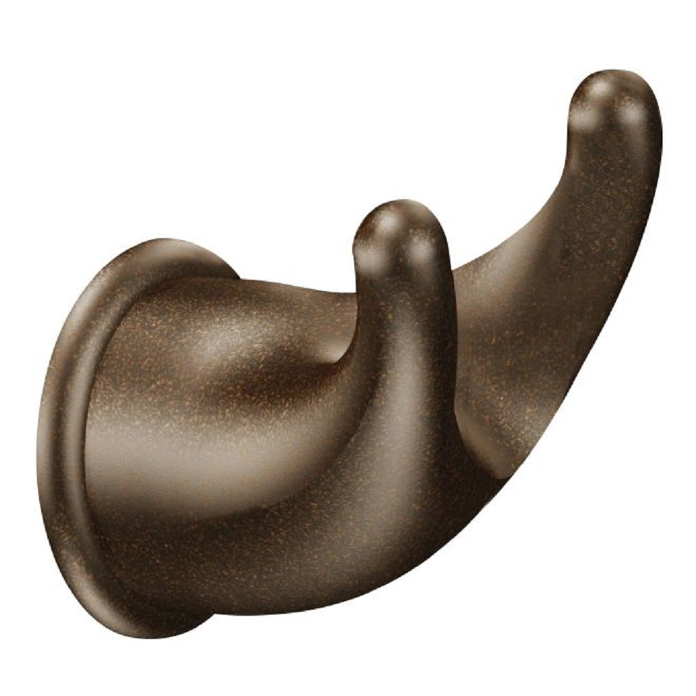 Moen YB8003OWB Mason Double Robe Hook, Old World Bronze