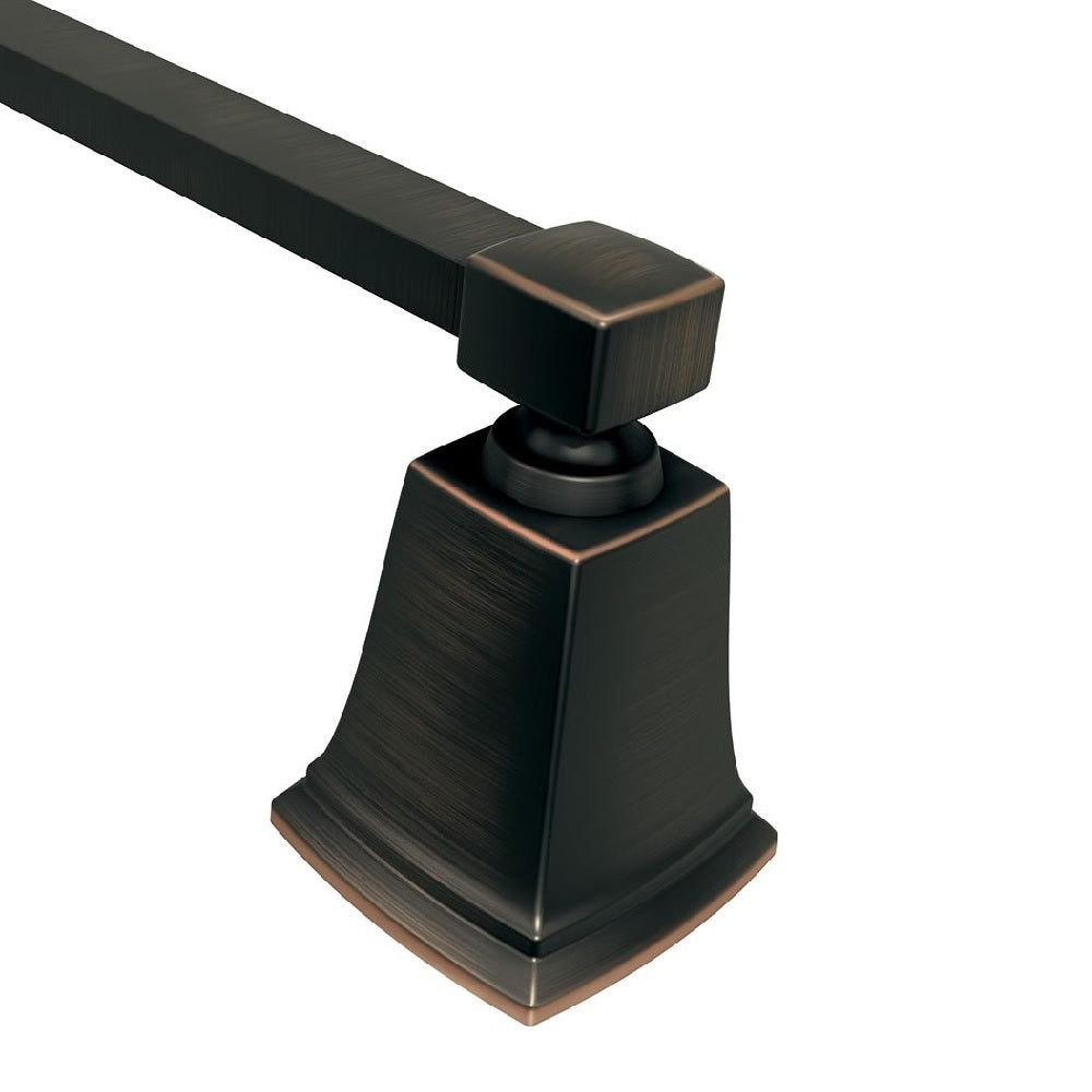 Moen Y3224BRB Boardwalk Towel Bar, 24", Mediterranean Bronze