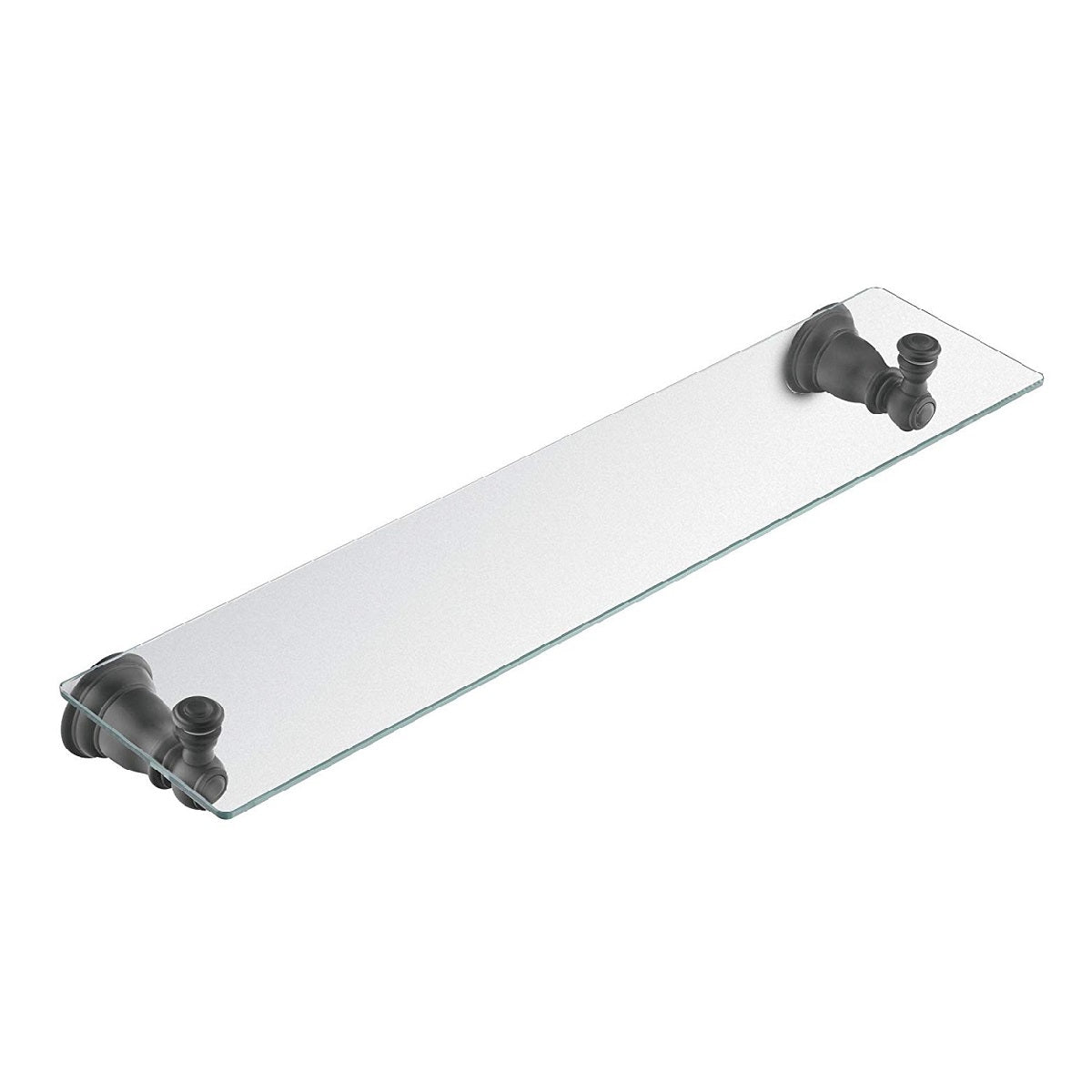 Moen YB5490WR Kingsley Glass Vanity Shelf, 22-3/4", Wrought Iron
