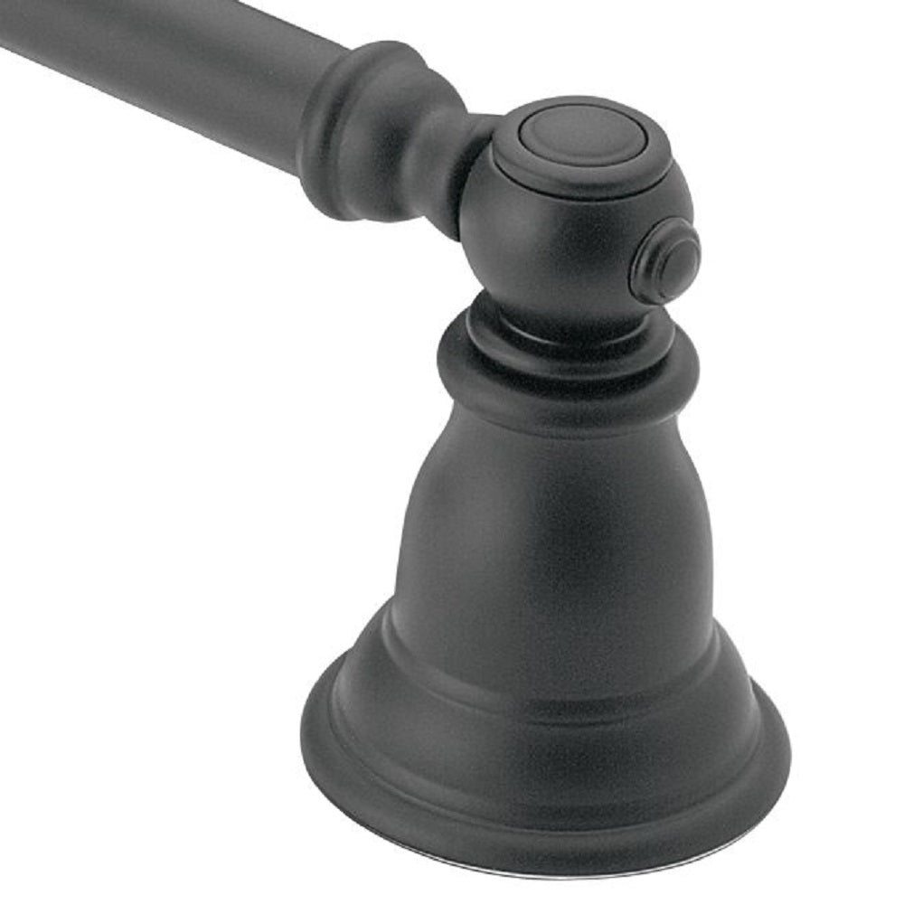 Moen YB5418WR Kingsley Towel Bar, Wrought Iron, 18"
