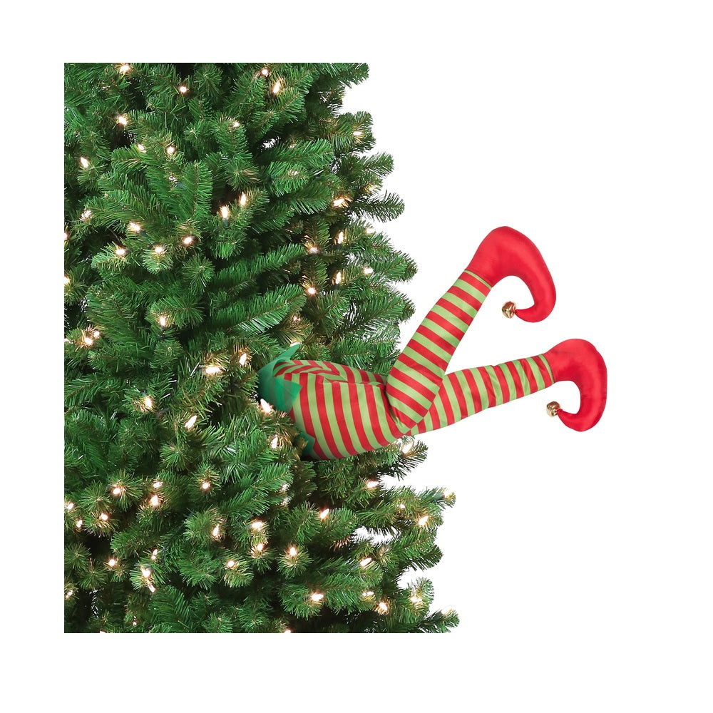 Mr. Christmas 30458 Elf Kickers Christmas Decor, Red