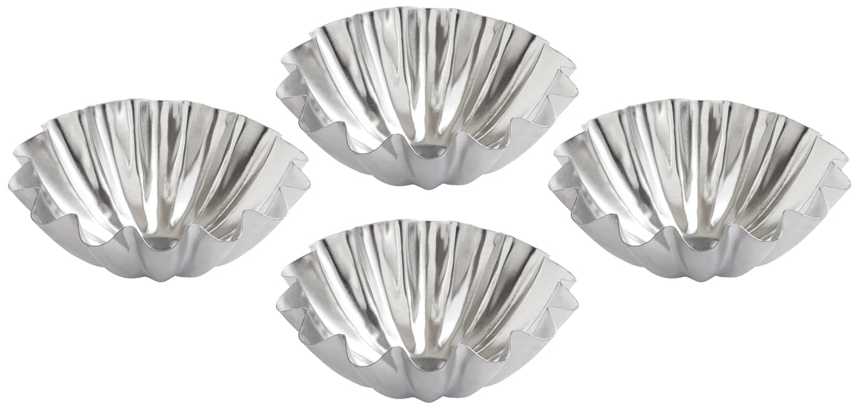 Mrs. Anderson's 22007 Baking Flutted Round Tarlet Mold, 2-3/4" x 3/4"