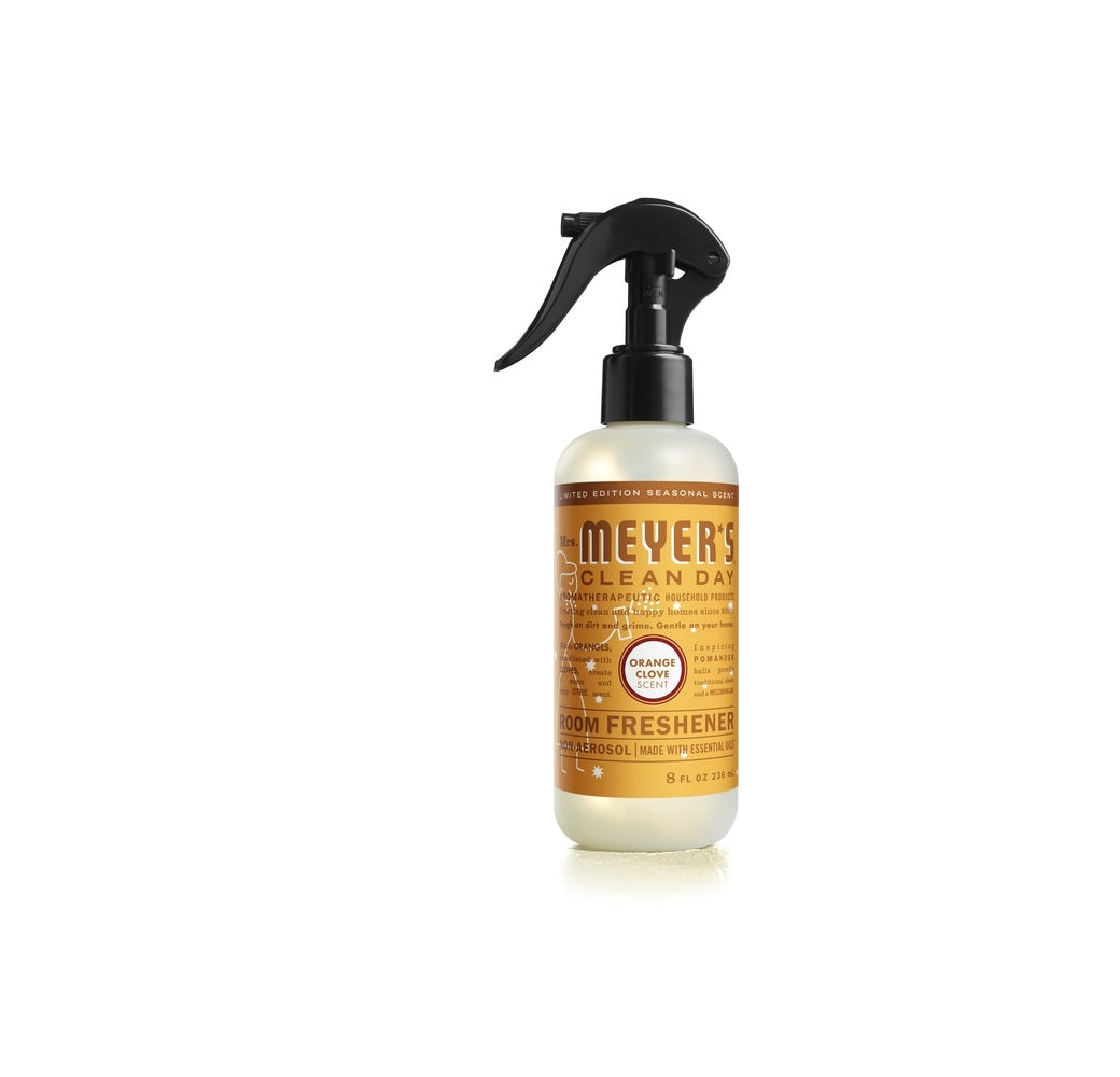 Mrs. Meyers Clean Day 11368 Air Freshener,  Orange Clove, 8 Oz