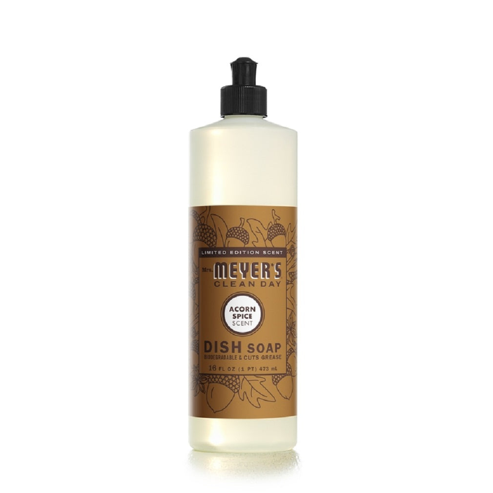 Mrs. Meyer's 11360 Clean Day Liquid Dish Soap, 16 oz