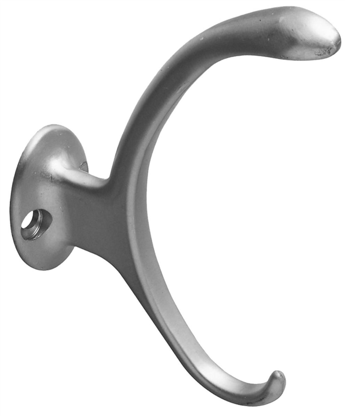 National Hardware N806-808 Garment Hook, Satin Nickel