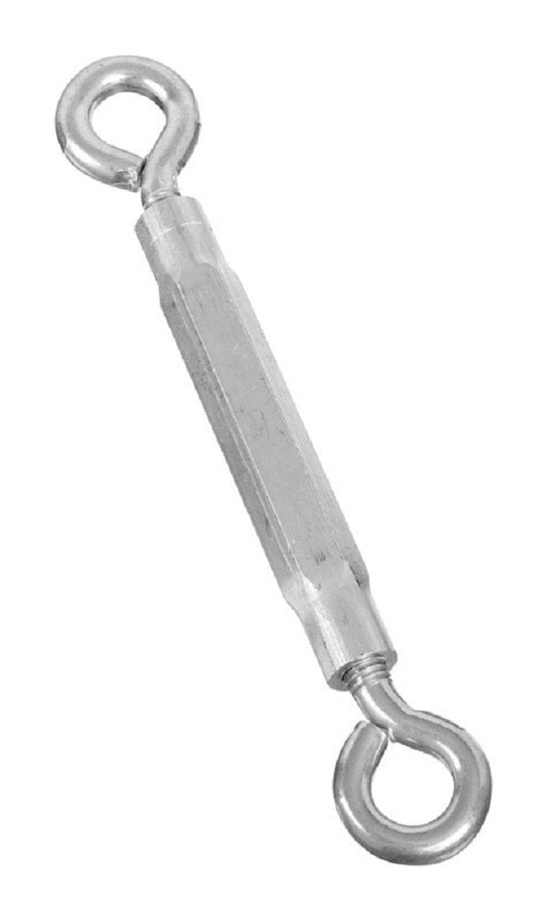 National Hardware N221-762 Turnbuckle, Steel, Zinc-Plated, 10-1/2 Inch